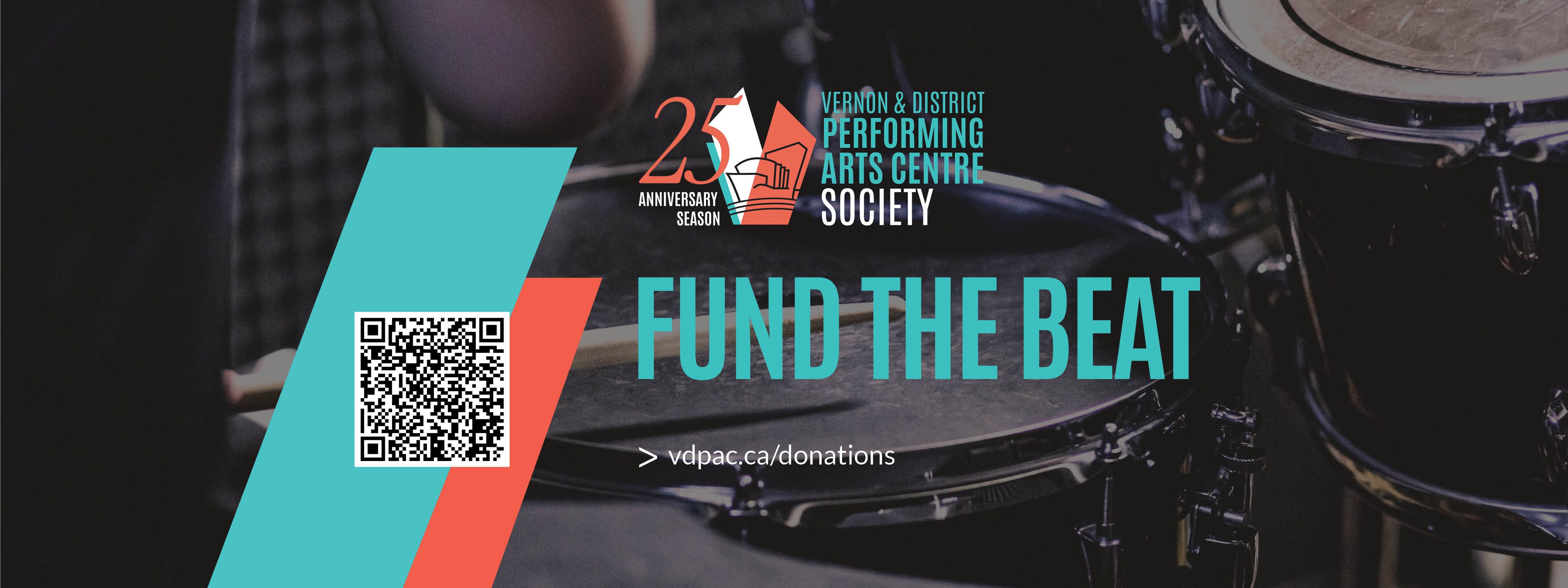 Fund the Beat website banner